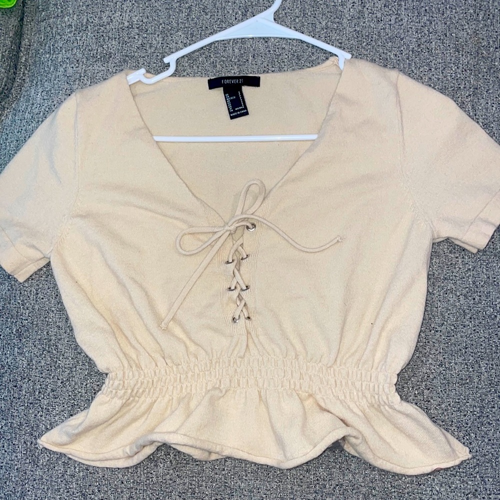 FOREVER 21 Women Crop Top